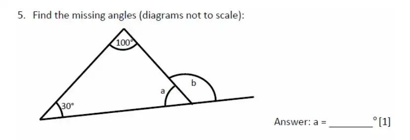 Question 5(a) - Magdalen College School – 11+ Maths Sample Paper - 2026