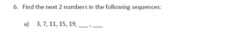 Question 6(a) - Magdalen College School – 11+ Maths Sample Paper - 2026