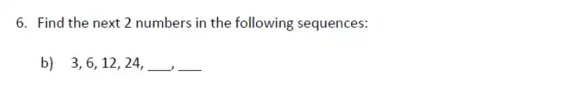 Question 6(b) - Magdalen College School – 11+ Maths Sample Paper - 2026