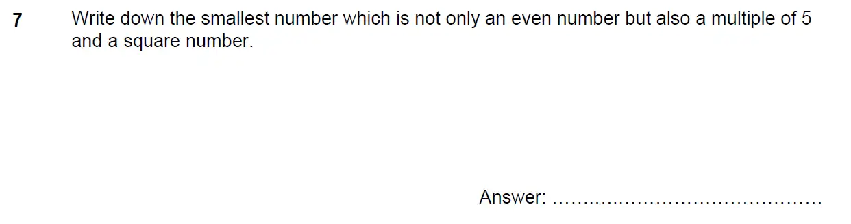 Question 7 - North London Collegiate School 11+ Exam Paper - 2024