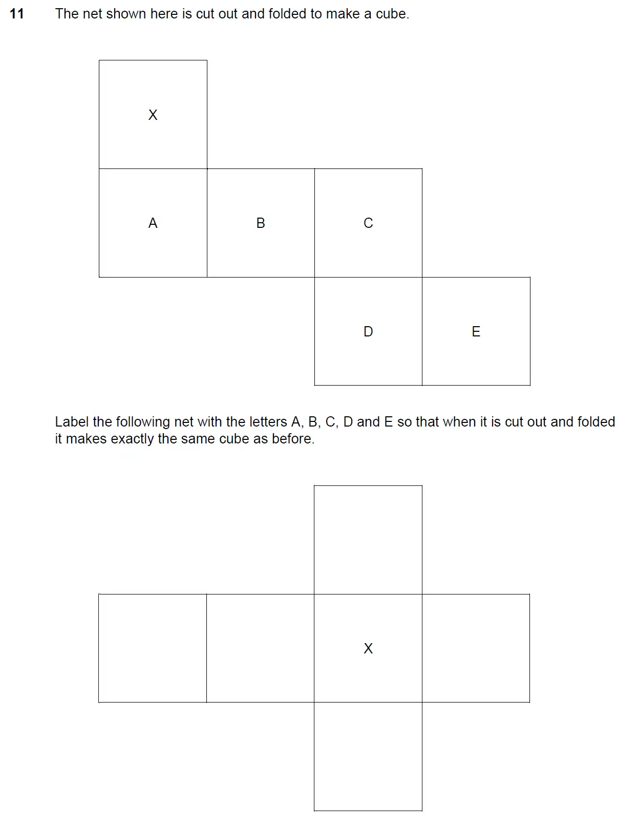 Question 11 - North London Collegiate School 11+ Exam Paper - 2024