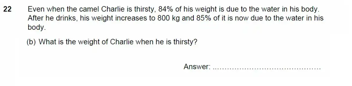 Question 22(b) - North London Collegiate School - 11 Plus Maths Exam Paper - 2026