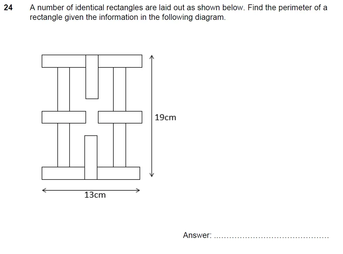 Question 24 - North London Collegiate School 11+ Exam Paper - 2024