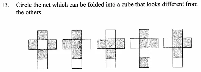 Question 13 - The North London Independent Girls' Schools' Consortium Group 2 Maths 2009