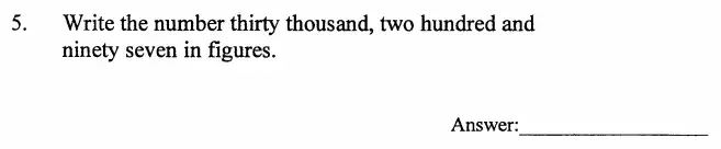 Question 5 - The North London Independent Girls' Schools' Consortium Group 2 Maths 2009