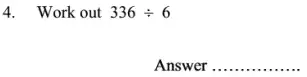 Question 4 - Oundle School 11 Plus Maths Sample Paper 2008