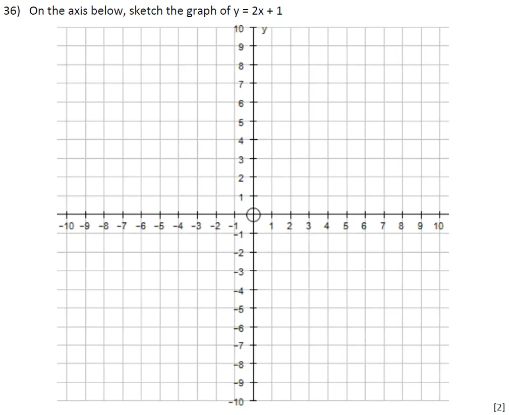 Question 36 - Reigate Grammar 11 Plus Maths Entrance Examination 2024