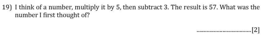 Question 19 - Reigate Grammar School – 11+ Maths Entrance Exam Paper – 2019