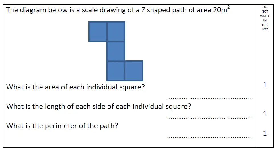Question 51(51(a),51(b),51(c)) - Reigate Grammar School 11 Maths Entrance Examination 2013