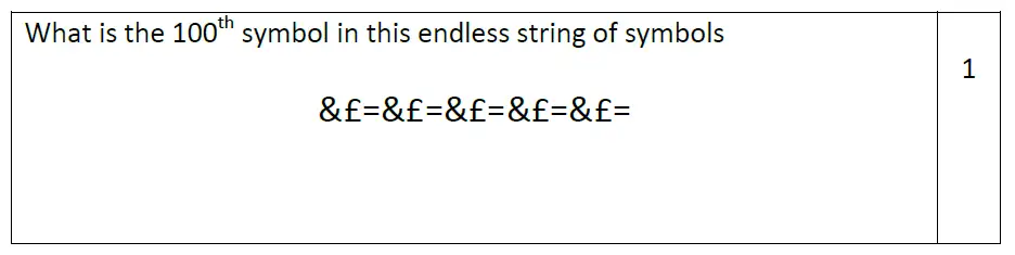 Question 55 - Reigate Grammar School 11 Maths Entrance Examination 2013