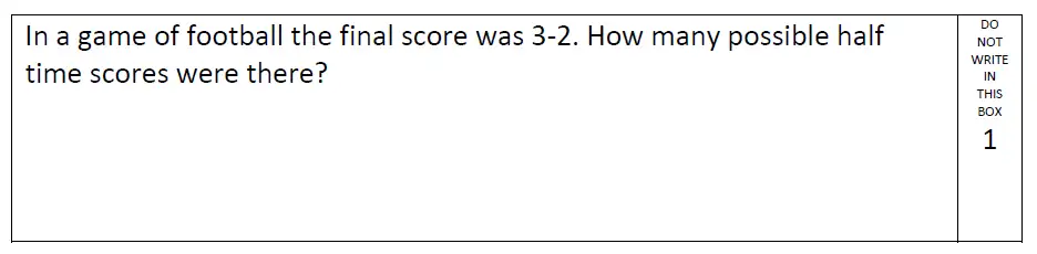Question 58 - Reigate Grammar School - 11+ Maths Entrance Examination - 2013