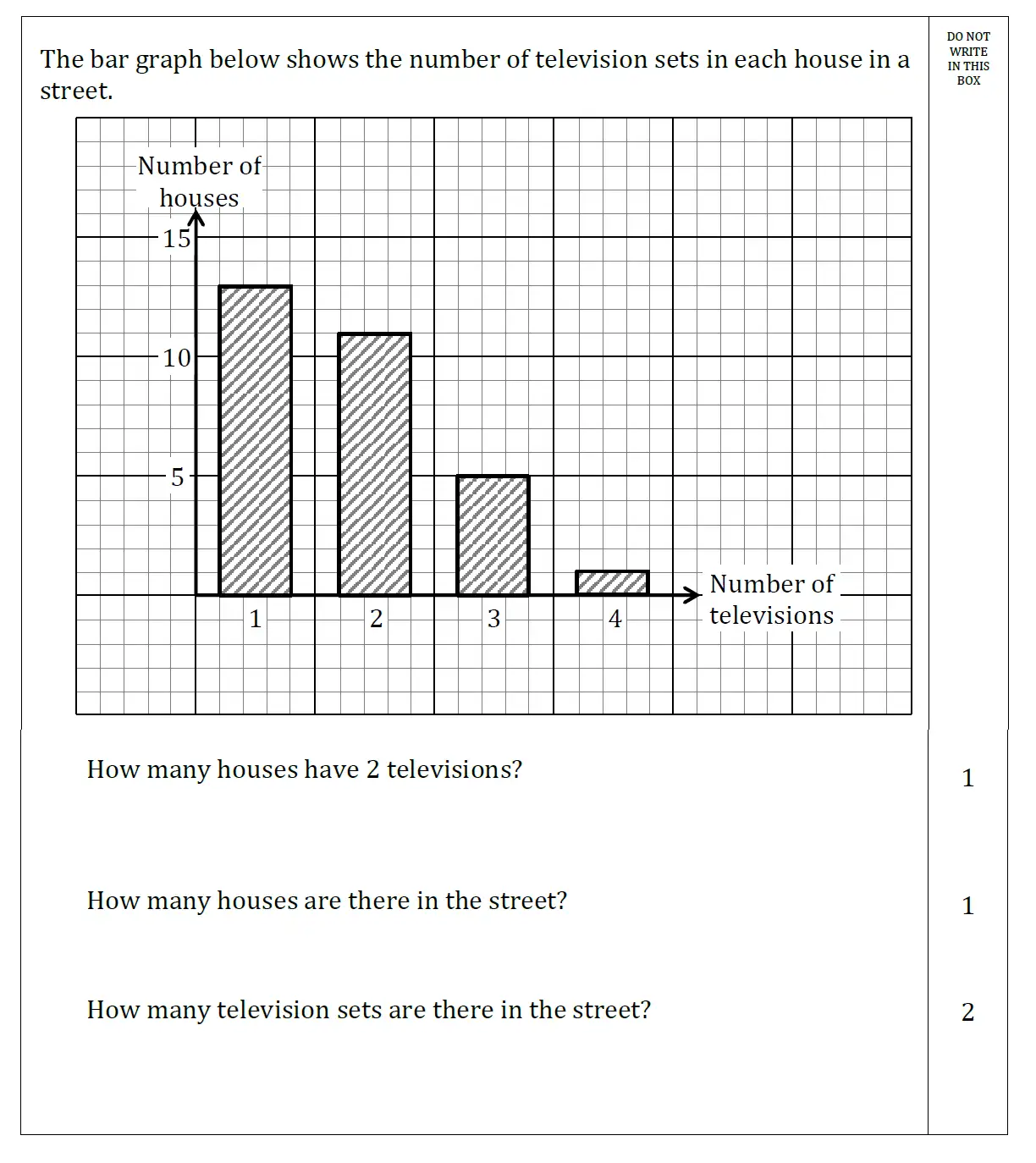 Question 39-41(39,40,41) - Reigate Grammar School 11 Plus Maths Entrance Examination 2015