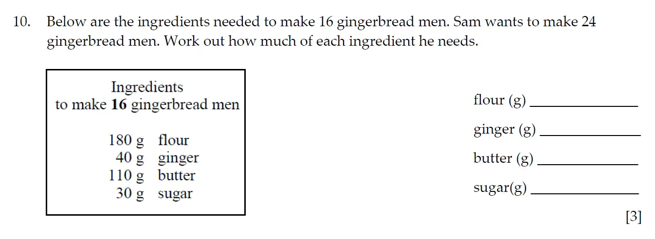 Question 10 - Sevenoaks School - Year 7 Maths Entrance Exam - 2020