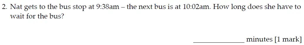 Question 2 - Sevenoaks School Year 7 Entrance Exam 2022