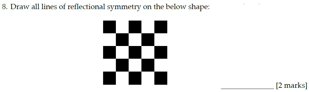 Question 8 - Sevenoaks School Year 7 Entrance Exam 2022