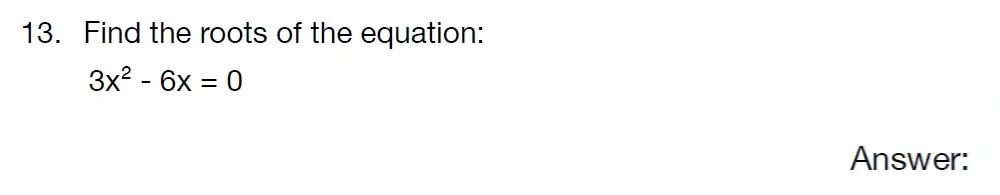 Question 13 - St Albans High School for Girls - 11 Plus Maths Specimen Paper 1 - 2025