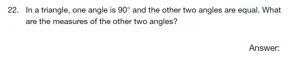 Question 22 - St Albans High School for Girls - 11 Plus Maths Specimen Paper 1 - 2026