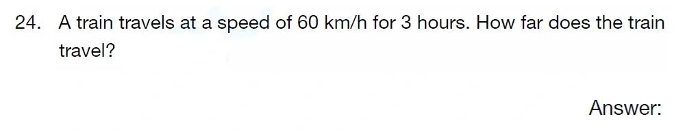 Question 24 - St Albans High School for Girls - 11 Plus Maths Specimen Paper 1 - 2025