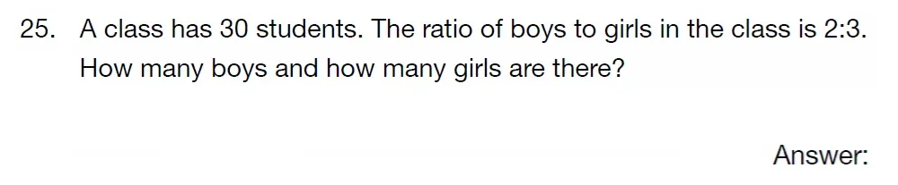 Question 25 - St Albans High School for Girls - 11 Plus Maths Specimen Paper 1 - 2025