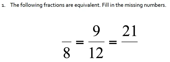 Question 1 - St Albans School – 11+ Maths Specimen Paper - 2024