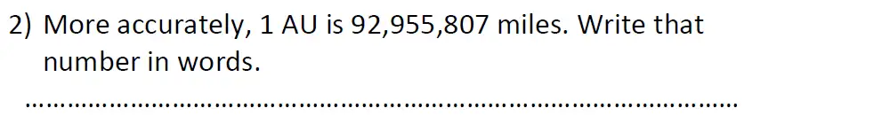 Question 2 - St Anselms College 2024 11 Plus Maths Sample Paper 1