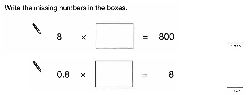 Question 13 - St Anselms College - 11 Plus Maths Sample Questions - 2025