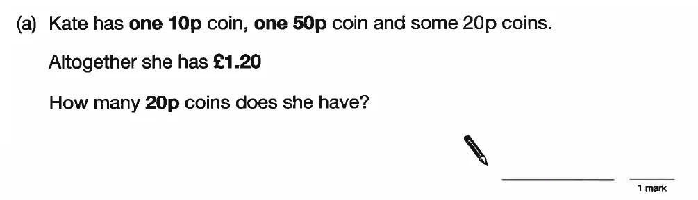 Question 28 - St Anselms College - 11 Plus Maths Sample Questions - 2025