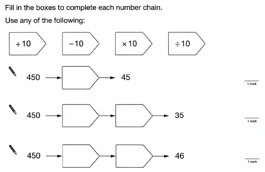 Question 30 - St Anselms College - 11 Plus Maths Sample Questions - 2025