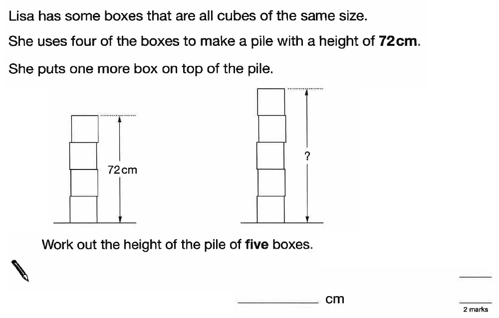 Question 40 - St Anselms College - 11 Plus Maths Sample Questions - 2025