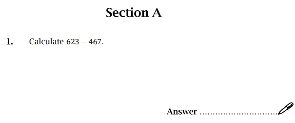 Question 1 - St Paul’s Girls School Sample Maths Paper 1 – 2024
