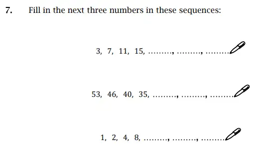 Question 7 - St Paul’s Girls School Sample Maths Paper 1 – 2024
