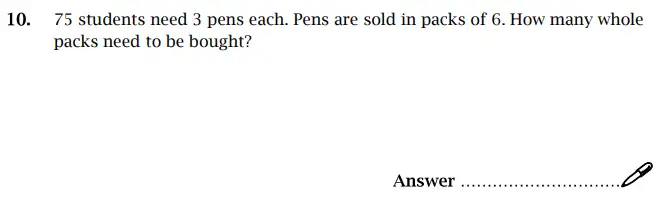 Question 10 - St Paul’s Girls School Sample Maths Paper 1 – 2024