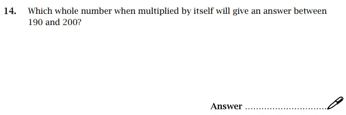 Question 14 - St Paul’s Girls School Sample Maths Paper 1 – 2024