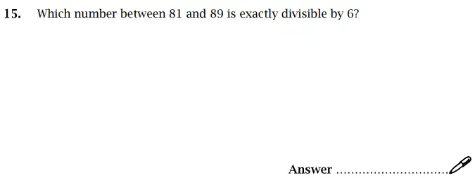 Question 15 - St Paul’s Girls School Sample Maths Paper 1 – 2024