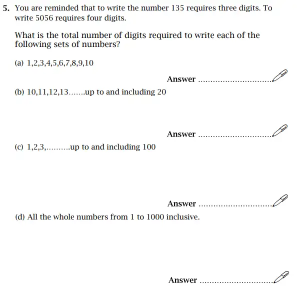 Question 5(a,b,c,d) - St Paul’s Girls School Sample Maths Paper 1 – 2024