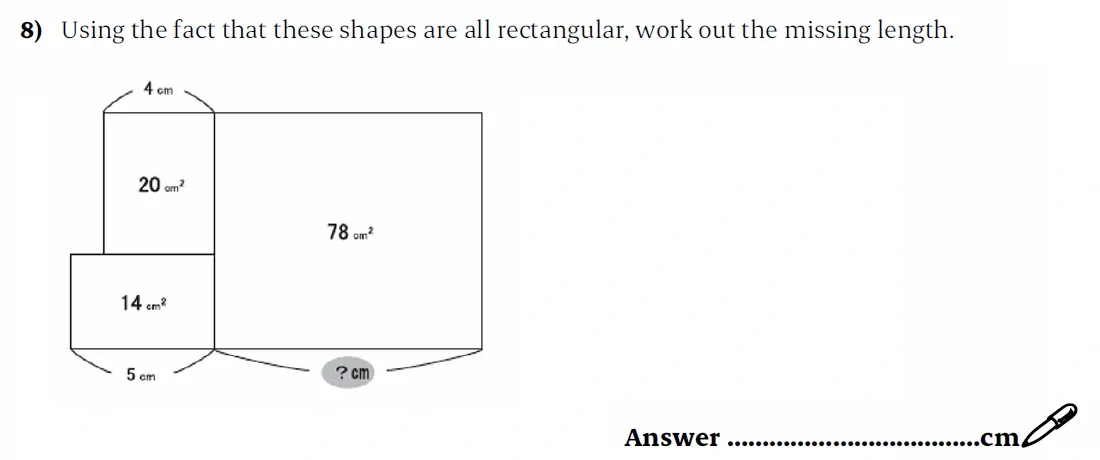 Question 08 - St Paul’s Girls School - 11+ Sample Maths Paper 1 - 2025