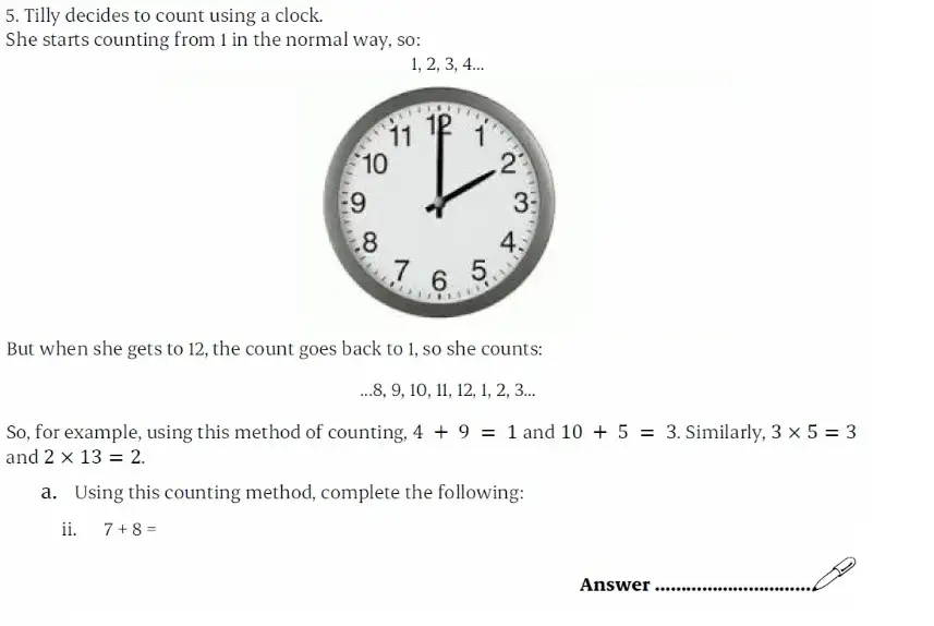 Question 5(a.ii) - St Paul’s Girls School - 11+ Exam Sample Maths Paper 1 - 2026