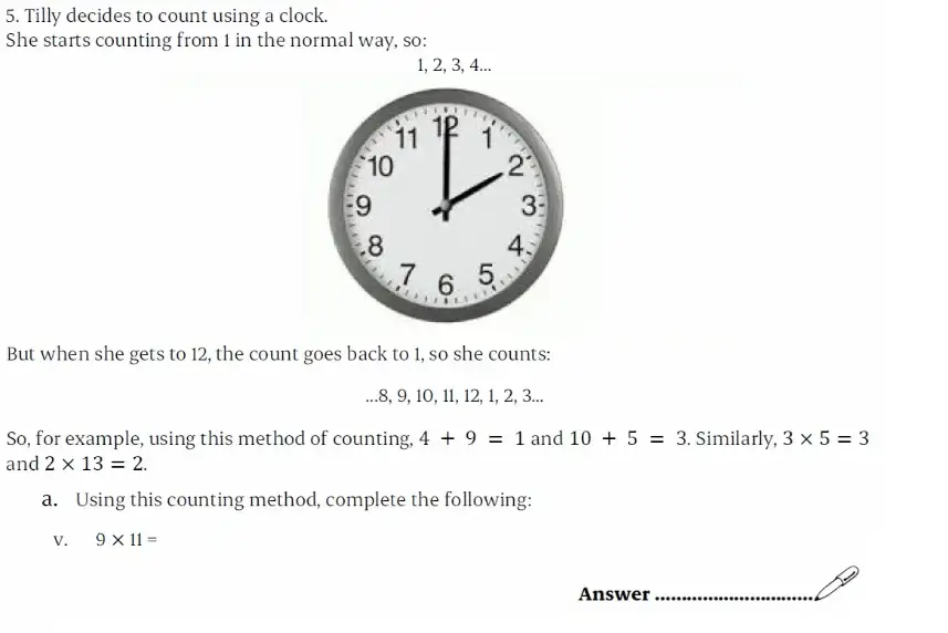 Question 5(a.v) - St Paul’s Girls School - 11+ Exam Sample Maths Paper 1 - 2026