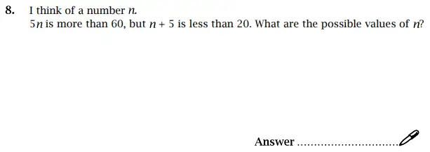 Question 8 - St Paul’s Girls School Sample Maths Paper 2 – 2024