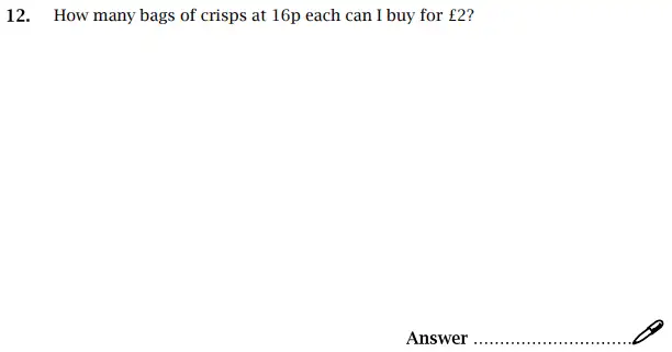 Question 12 - St Paul’s Girls School Sample Maths Paper 2 – 2024