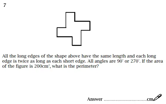 Question 7 - St Paul’s Girls School Sample Maths Paper 2 – 2024