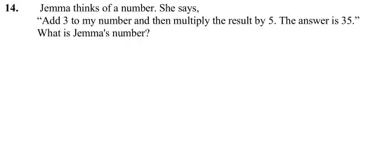 Question 14 - St Paul’s Girls School Sample Maths Paper 3 – 2024