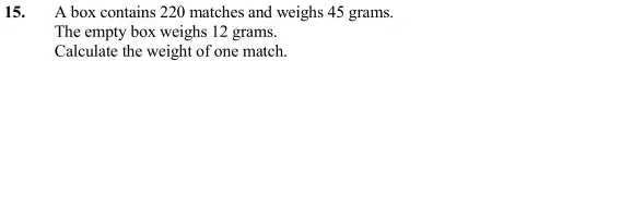 Question 15 - St Paul’s Girls School Sample Maths Paper 3 – 2024