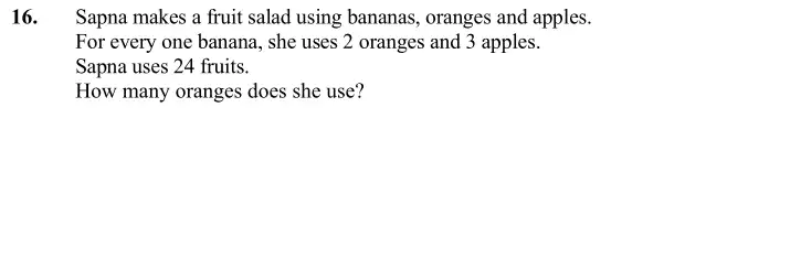 Question 16 - St Paul’s Girls School Sample Maths Paper 3 – 2024