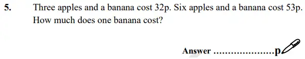 Question 5 - St Paul’s Girls School Sample Maths Paper 3 – 2024