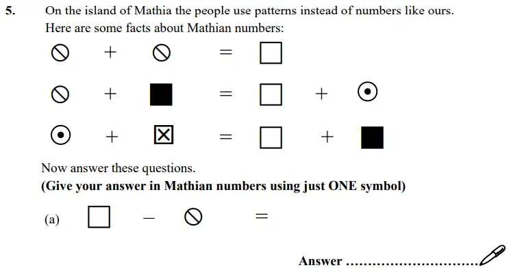 Question 5(a) - St Paul’s Girls School Sample Maths Paper 3 – 2024