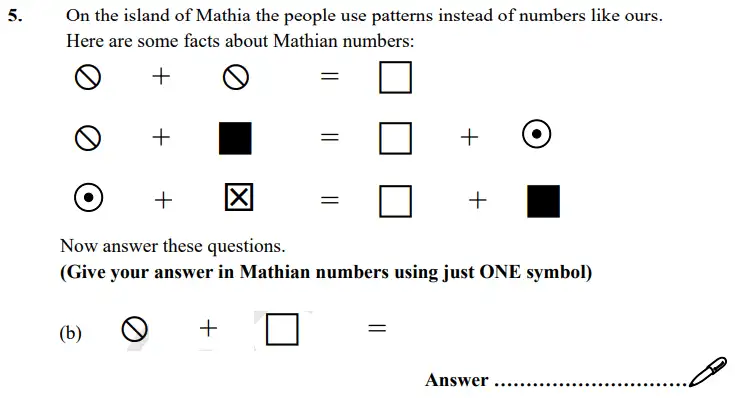 Question 5(b) - St Paul’s Girls School Sample Maths Paper 3 – 2024
