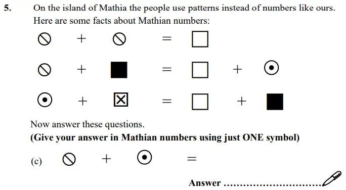 Question 5(c) - St Paul’s Girls School Sample Maths Paper 3 – 2024