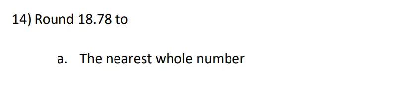 Question 14(a) - Surbiton High School - 11 Plus Maths Entrance Questions - 2026