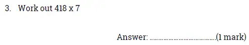 Question 3 - Sydenham High School – 11+ Sample Mathematics Entrance Examination Paper – 2024